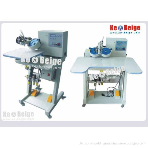 High Speed Semi-automatic Ultrasonic Hot Fix Welding Machine With Single Disc For Cloth